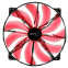 Вентилятор для корпуса AeroCool Silent Master Red LED - EN55659 - фото 2