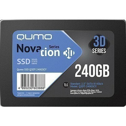 Накопитель SSD 240Gb QUMO Novation (Q3DT-240GSCY)