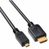 Кабель HDMI - Micro HDMI, 5м, Buro MICROHDMI-HDMI-5