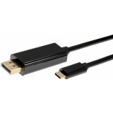 Кабель USB Type-C - DisplayPort, 1.8м, AOpen ACU422C-1.8M