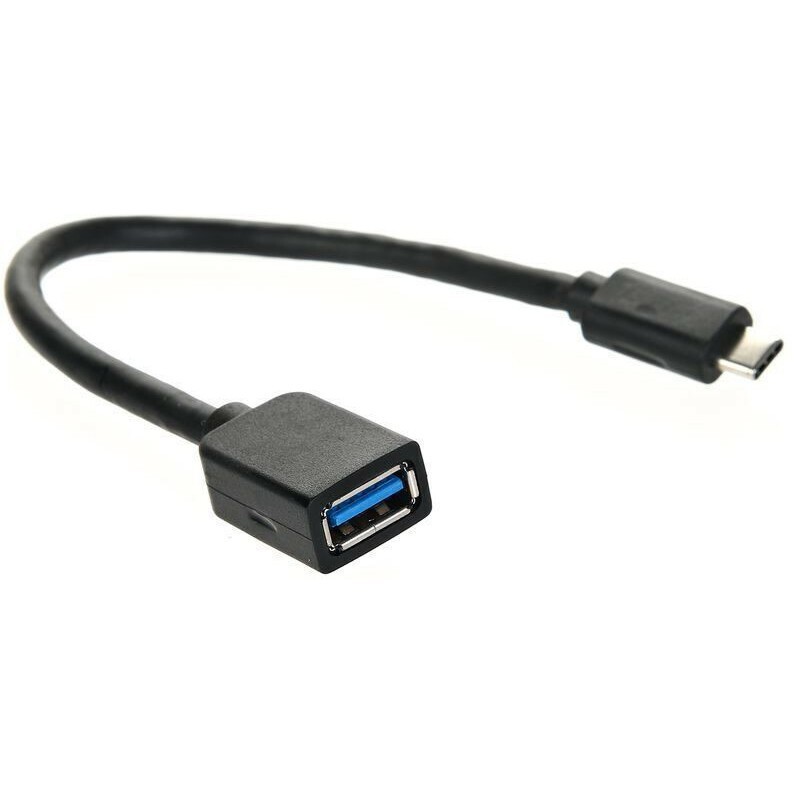 Переходник USB A (F) - USB Type-C, 0.2м, VCOM CU409