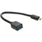 Переходник USB A (F) - USB Type-C, 0.2м, VCOM CU409