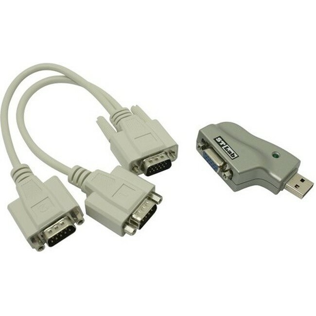 Переходник USB - 2x COM, ST-Lab U-360