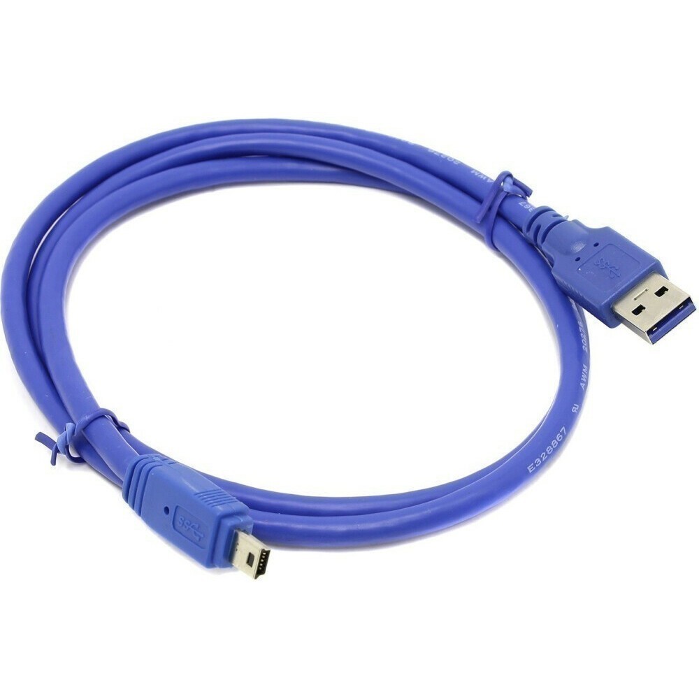 Кабель USB - miniUSB, 1м, Greenconnect GC-U3A2109-1m