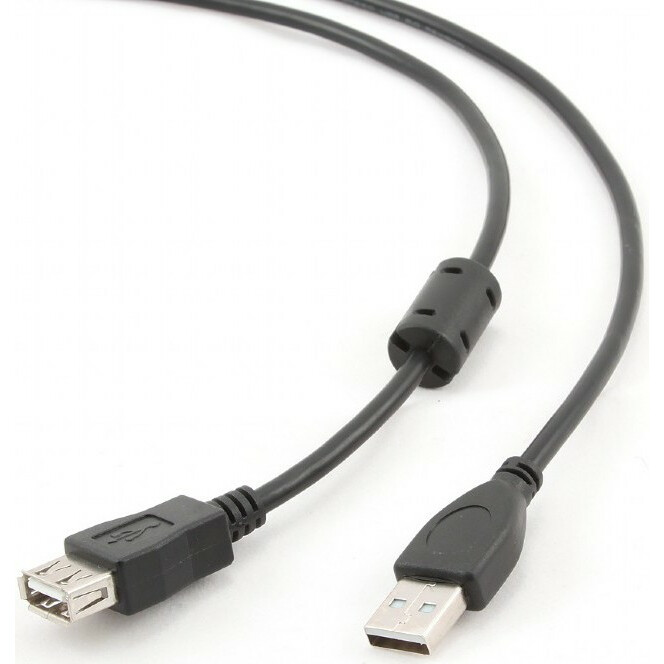 Кабель удлинительный USB A (M) - USB A (F), 3м, Gembird CCF-USB2-AMAF-10