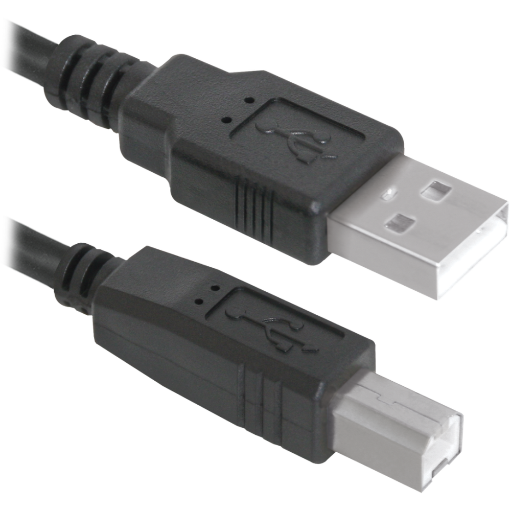 Кабель USB A (M) - USB B (M), 1.8м, Defender USB04-06 - 83763