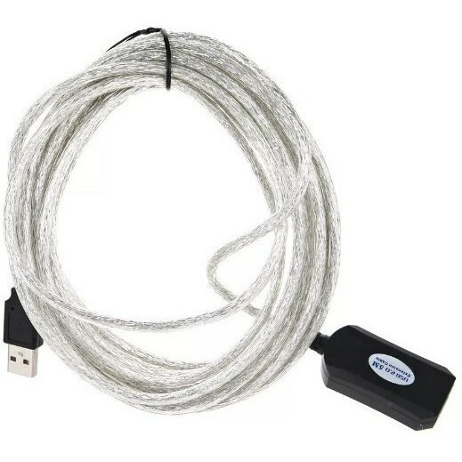 Кабель удлинительный USB A (M) - USB A (F), 5м, VCOM VUS7049-5M