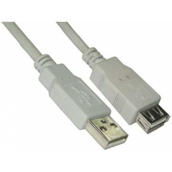 Кабель удлинительный USB A (M) - USB A (F), 1.8м, 5bites UC5011-018C