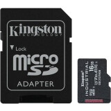 Карта памяти 16Gb MicroSD Kingston + SD адаптер (SDCIT2/16GB)