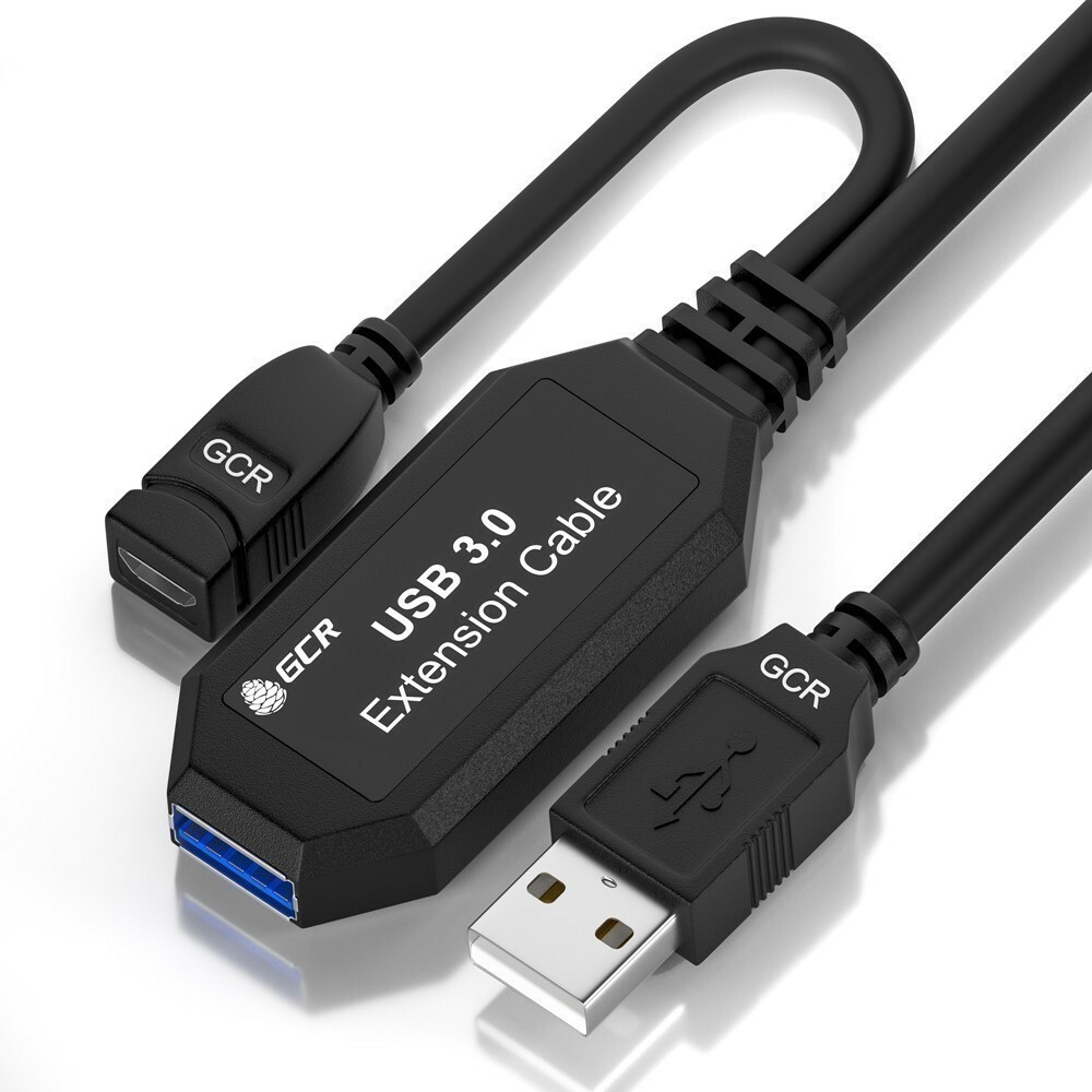 Кабель удлинительный USB A (M) - USB A (F), 5м, Greenconnect GCR-51927 - GCR-51927/44-050608