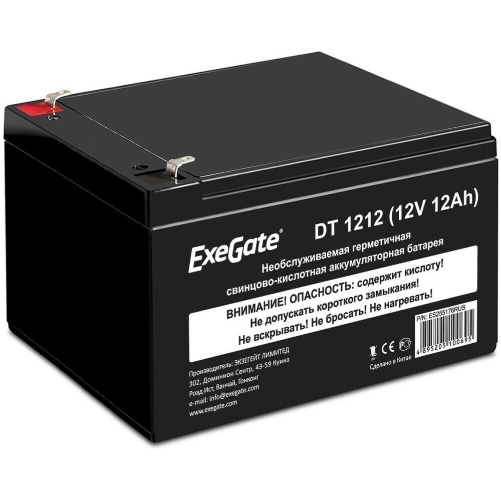 Аккумуляторная батарея ExeGate DT 1212 - ES255176RUS