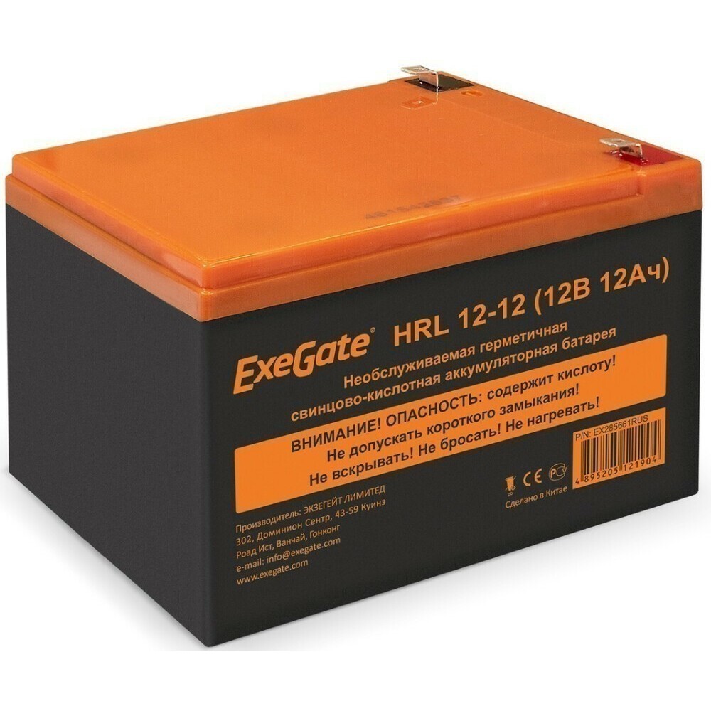 Аккумуляторная батарея ExeGate HRL 12-12 - EX285661RUS