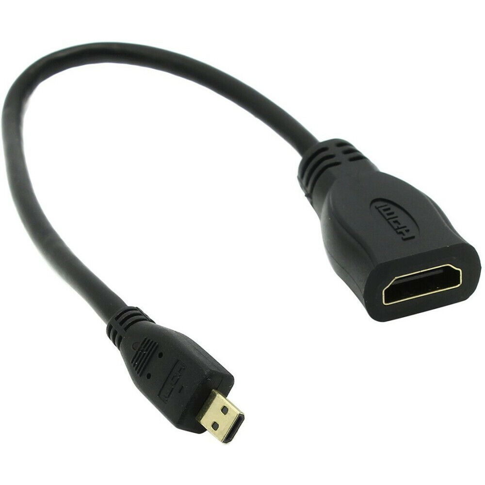 Переходник HDMI (F) - Micro HDMI (M), 5bites BC-HDM2AF
