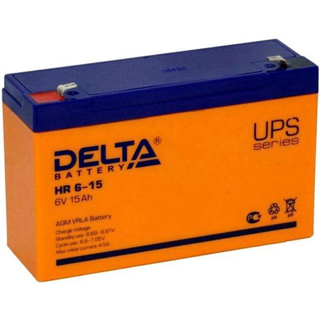 Аккумуляторная батарея Delta HR6-15 - HR 6-15