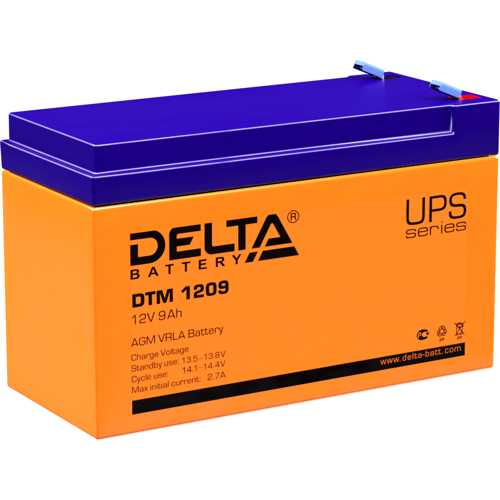 Аккумуляторная батарея Delta DTM1209 - DTM 1209