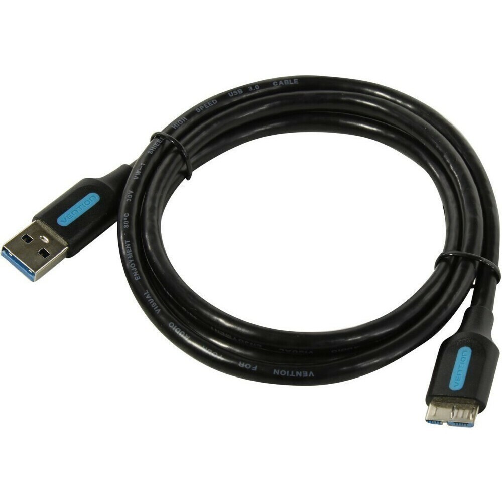 Кабель USB A (M) - microUSB 3.0 B (M), 1м, Vention COPBF