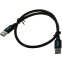 Кабель USB A (M) - USB A (M), 0.5м, Vention CONBD