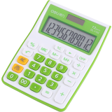 Калькулятор Deli E1122 Green (E1122/GRN)