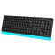 Клавиатура A4Tech Fstyler FKS10 Black/Blue - фото 2