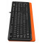 Клавиатура A4Tech Fstyler FKS10 Black/Orange - фото 4