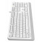 Клавиатура A4Tech Fstyler FKS10 White/Grey - фото 4