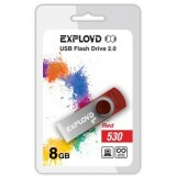 USB Flash накопитель 8Gb Exployd 530 Red (EX008GB530-R)