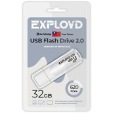USB Flash накопитель 32Gb Exployd 620 White (EX-32GB-620-White)