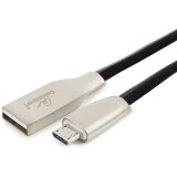 Кабель USB A (M) - microUSB B (M), 1м, Gembird CC-G-mUSB01Bk-1M