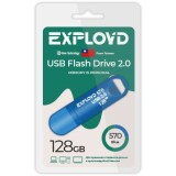 USB Flash накопитель 128Gb Exployd 570 Blue (EX-128GB-570-Blue)