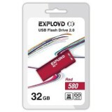 USB Flash накопитель 32Gb Exployd 580 Red (EX-32GB-580-Red)