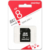 Карта памяти 8Gb SD SmartBuy (SB8GBSDHCCL10)