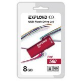 USB Flash накопитель 8Gb Exployd 580 Red (EX-8GB-580-Red)