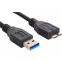 Кабель USB A (M) - microUSB 3.0 B (M), 1.5м, Buro MK30-AM-1.5 Black
