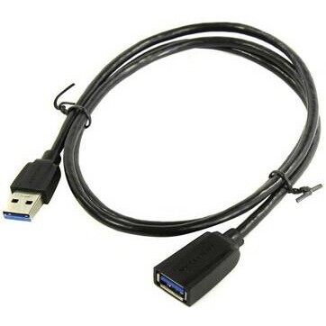 Кабель удлинительный USB A (M) - USB A (F), 1м, Vention VAS-A45-B100