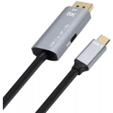 Кабель USB Type-C - DisplayPort, 1.8м, VCOM CU480MCPD-1.8M