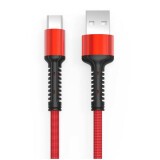 Кабель USB - USB Type-C, 1м, LDNIO LS63 Red (LD_B4462)
