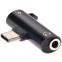Переходник USB Type-C - 3.5 Jack, Telecom TA433M Black - TA433M-B