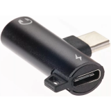 Переходник USB Type-C - 3.5 Jack, Telecom TA433M Black (TA433M-B)