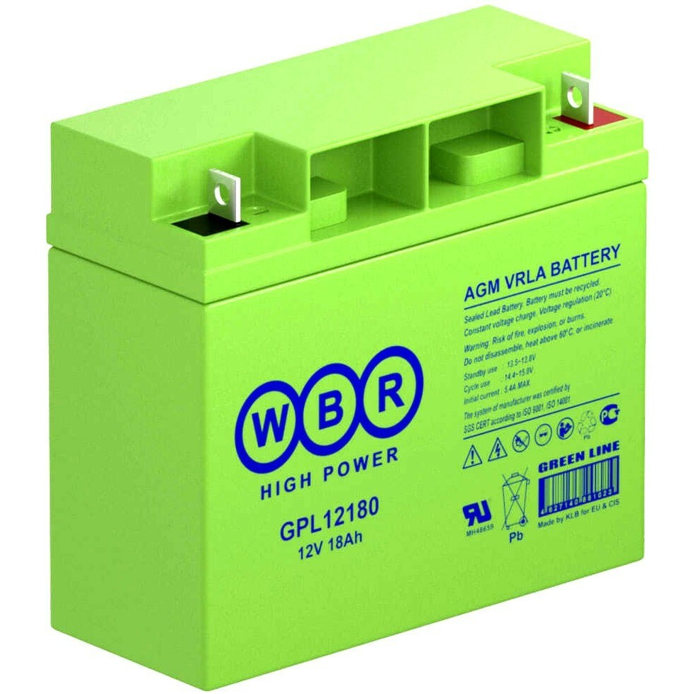 Аккумуляторная батарея WBR GPL12180