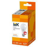 Светодиодная лампочка IEK LLE-A60-11-230-30-E27 (11 Вт, E27)