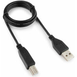 Кабель USB A (M) - USB B (M), 1м, Гарнизон GCC-USB2-AMBM-1M