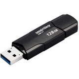 USB Flash накопитель 128Gb SmartBuy Clue Black (SB128GBCLU-K3)