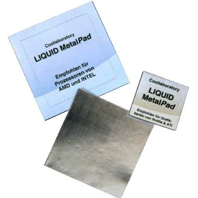 Термопрокладка Coollaboratory Liquid MetalPad 1xGPU - CL-MP-1G