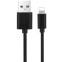 Кабель USB - Lightning, 1м, More Choice K13i Black - K13IB
