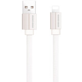 Кабель USB - Lightning, 1м, More Choice K20i White (K20IW)