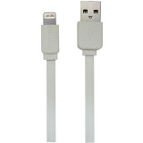 Кабель USB - Lightning, 1м, More Choice K21i White (K21IW)