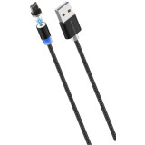 Кабель USB - Lightning, 1м, More Choice K61Si Black (K61SIB)