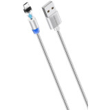 Кабель USB A (M) - microUSB B (M), 1м, More Choice K61Sm Dark Grey (K61SMDG)