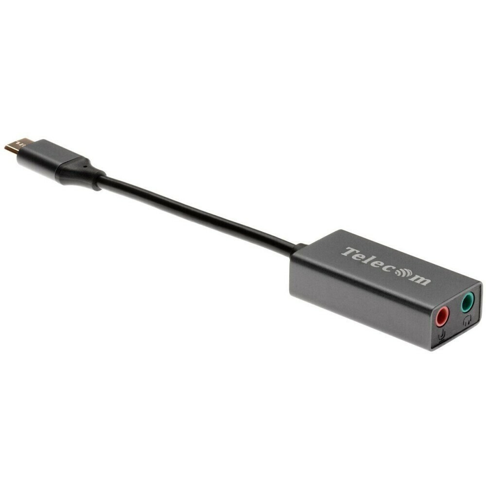 Переходник USB Type-C - 3.5 Jack, Telecom TA313C