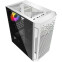 Корпус Powercase Mistral Micro Z3W Mesh LED White - CMIMZW-L3 - фото 4